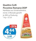 Pecorino Romano DOP von Quattro Colli im aktuellen V-Markt Prospekt für 4,44 €