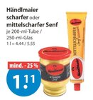 scharfer Senf von Händlmaier im aktuellen V-Markt Prospekt für 1,11 €