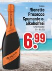 Prosecco Spumante o. alkoholfrei im Angebot bei Trinkgut in Mülheim Prosecco Spumante o. alkoholfrei Angebote von Mionetto bei Trinkgut Mülheim für 6,99 €