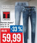 Herren-Jeans im Angebot bei Kaufhaus Stolz in Flensburg Herren-Jeans Angebote von TIMEZONE bei Kaufhaus Stolz Flensburg für 59,99 €