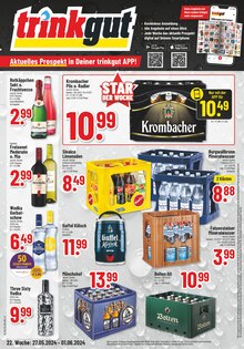 Aktueller Trinkgut Prospekt "Aktuelle Angebote" Seite 1 von 6 Seiten für Korschenbroich