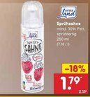 SprühSahne Angebote von GUTES Land bei Netto Marken-Discount Dessau-Roßlau für 1,79 €