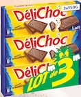 Biscuit tablette chocolat lait - DÉLICHOC à 2,00 € dans le catalogue Intermarché Hyper