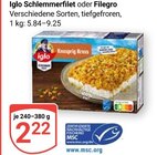 Schlemmerfilet von Iglo im aktuellen GLOBUS Prospekt