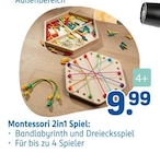 Kinderspielzeug im Rossmann Prospekt Montessori 2in1 Spiel im aktuellen Rossmann Prospekt für 9,99 €