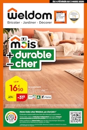 Bricolage Angebote im Prospekt "LE MOIS + durable - cher" von Weldom auf Seite 1