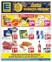 Aktueller EDEKA Prospekt mit Rindfleisch, "GROSSE WEIHNACHTS-VERLOSUNG", Seite 1