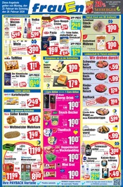 EDEKA Frischemarkt Supermarkt Prospekt der aktuellen Woche mit 2 Seiten, gültig von 23.02.2026 bis 28.02.2026, in Friedrichskoog und Umgebung Aktueller EDEKA Frischemarkt Supermarkt Prospekt in Friedrichskoog und Umgebung, "Top Angebote" mit 2 Seiten, 23.02.2026 - 28.02.2026