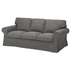 Bezug 3er-Sofa Hakebo dunkelgrau Hakebo dunkelgrau Angebote von EKTORP bei IKEA Memmingen für 89,00 €