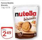 Aktuelles Nutella Biscuits Angebot bei GLOBUS in Ludwigshafen (Rhein) ab 2,49 €