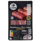 Jambon de Bayonne I.G.P. - CARREFOUR EXTRA en promo chez Carrefour Market Jambon de Bayonne I.G.P. - CARREFOUR EXTRA dans le catalogue Carrefour Market