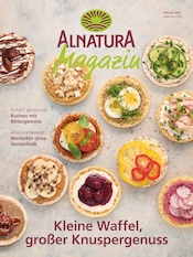 Aktueller Alnatura Prospekt mit Lebensmittel, "Alnatura Magazin", Seite 1