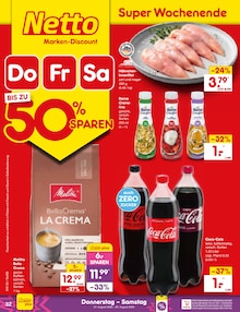 Coca Cola im Netto Marken-Discount Prospekt "Aktuelle Angebote" mit 68 Seiten (Friedrichshafen)