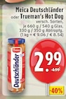 EDEKA Neuhäusel - Deutschländer Angebot im Prospekt Deutschländer bei EDEKA im Neuhäusel Prospekt für 2,99 €