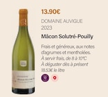 Monoprix Viaduc Nogent-sur-Marne - Promo Mâcon solutré-pouilly 2023 Promo Mâcon solutré-pouilly 2023 à 13,90 € dans le catalogue Monoprix Viaduc à Nogent-sur-Marne
