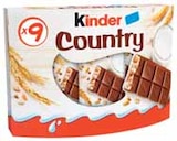 Country céréales chocolat - KINDER en promo chez Intermarché Poitiers à 1,96 €