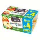 DESSERT DE FRUITS SANS SUCRES AJOUTÉS DE à Auchan dans Lens