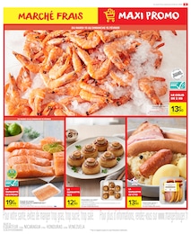 Offre Crevettes cuites dans le catalogue Carrefour Market du moment à la page 9
