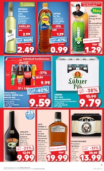 Whiskey im Kaufland Prospekt "Aktuelle Angebote" mit 56 Seiten (Rostock)