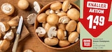 Braune Champignons Angebote von REWE Beste Wahl bei REWE Goslar für 1,49 €