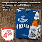 Aktuelle Erdinger Angebote bei GLOBUS in Krefeld Aktuelles Weißbier, Alkoholfrei oder Brauhaus Angebot bei GLOBUS in Krefeld ab 4,99 €