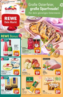Aktueller REWE Prospekt "Dein Markt" für Stolberg (Rheinland, Kupferstadt) Aktueller REWE Prospekt für Stolberg (Rheinland, Kupferstadt) mit Seiten