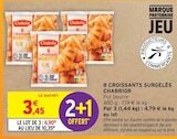 8 croissants surgelés - Chabrior / Producteurs et Commerçants en promo chez Intermarché Poitiers à 6,90 €