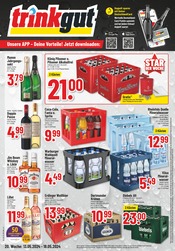 Aktueller Trinkgut Getränkemarkt Prospekt in Soest und Umgebung, "Aktuelle Angebote" mit 6 Seiten, 13.05.2024 - 18.05.2024