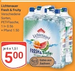 Fresh & Fruity im Angebot bei GLOBUS in Plauen Fresh & Fruity Angebote von Lichtenauer bei GLOBUS Plauen für 5,00 €