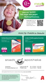 Aktueller mea - meine apotheke Apotheken Prospekt in Bad Liebenzell und Umgebung, "Unsere Dezember-Angebote" mit 4 Seiten, 01.12.2025 - 31.12.2025