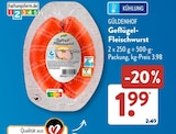 Geflügel-Fleischwurst bei ALDI SÜD im Böblingen Prospekt für 1,99 €