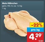 Aktuelles Mais-Hähnchen Angebot bei Netto Marken-Discount in Düsseldorf ab 4,29 €