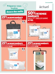 Offre Traversin dans le catalogue Auchan Hypermarché du moment à la page 25