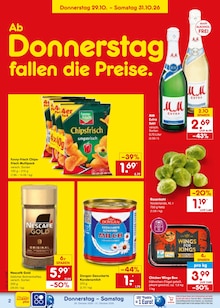 Sekt im aktuellen Netto Marken-Discount Prospekt (Krefeld) Sekt im Netto Marken-Discount Prospekt "Aktuelle Angebote" mit 67 Seiten (Krefeld)