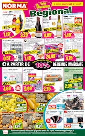 Catalogue Discount Alimentaire Norma en cours à L'Hôpital et alentours, "Votre Discounter Régional", 12 pages, 27/08/2025 - 02/09/2025