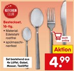 Besteckset Angebote von Kitchen Club bei Netto Marken-Discount Sindelfingen für 4,99 €