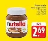 EDEKA - Nutella Angebot im Prospekt Nutella bei EDEKA im Prospekt "" für 2,69 €