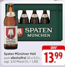 Spaten Münchner Hell bei EDEKA im Prospekt "" für 13,99 €