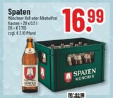 Münchner Hell im Angebot bei Trinkgut in Solingen Münchner Hell Angebote von Spaten bei Trinkgut Solingen für 16,99 €