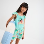 Combishort sans manches coton Vaiana multicolore fille - La Halle Combishort sans manches coton Vaiana multicolore fille à 15,99 € dans le catalogue La Halle