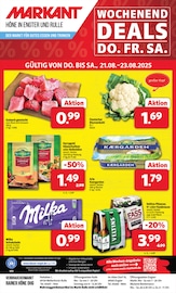 Aktueller Markant Nordwest Prospekt mit Blumenkohl, "DER MARKT FÜR GUTES ESSEN UND TRINKEN", Seite 12