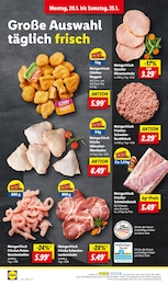 Hackfleisch Angebot im aktuellen Lidl Prospekt auf Seite 6