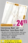 Feinsteinzeug Wand- und Bodenfliese 'Lucca Bianco Gold' im Angebot bei Hornbach in Würzburg Feinsteinzeug Wand- und Bodenfliese 'Lucca Bianco Gold' Angebote bei Hornbach Würzburg für 22,95 €