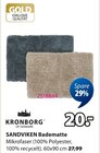 SANDVIKEN Badematte von Kronborg für 20,00 € bei JYSK im Angebot SANDVIKEN Badematte von Kronborg im aktuellen JYSK Prospekt