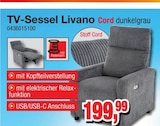 Aktuelles TV-Sessel Livano Angebot bei Die Möbelfundgrube in Mainz ab 199,99 €