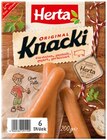 Knacki oder Saftschinken von Herta im aktuellen REWE Prospekt