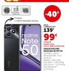 Smartphone Realme Note 50 en promo chez Super U Tarbes à 99,00 €