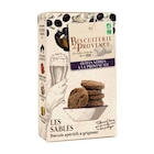 Sablé apéritif olives noires à la Provencale bio Biscuiterie de Provence - 90 g - BISCUITERIE DE PROVENCE en promo chez Botanic Sablé apéritif olives noires à la Provencale bio Biscuiterie de Provence - 90 g - BISCUITERIE DE PROVENCE dans le catalogue Botanic