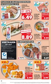 Aktueller Kaufland Prospekt mit Schweinefilet, "Aktuelle Angebote", Seite 24