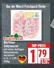 Berliner Sülzwurst von Bauern Gut für 1,79 € bei EDEKA im Angebot Berliner Sülzwurst von Bauern Gut im aktuellen EDEKA Prospekt